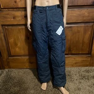 Square 1 Men’s Navy Snowboard Vintage Ski Pants